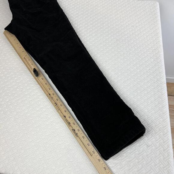 Monki Women's Size 36 EU 6 or 8 US Black Corduroy Ankle Length Pants - Picture 13 of 14